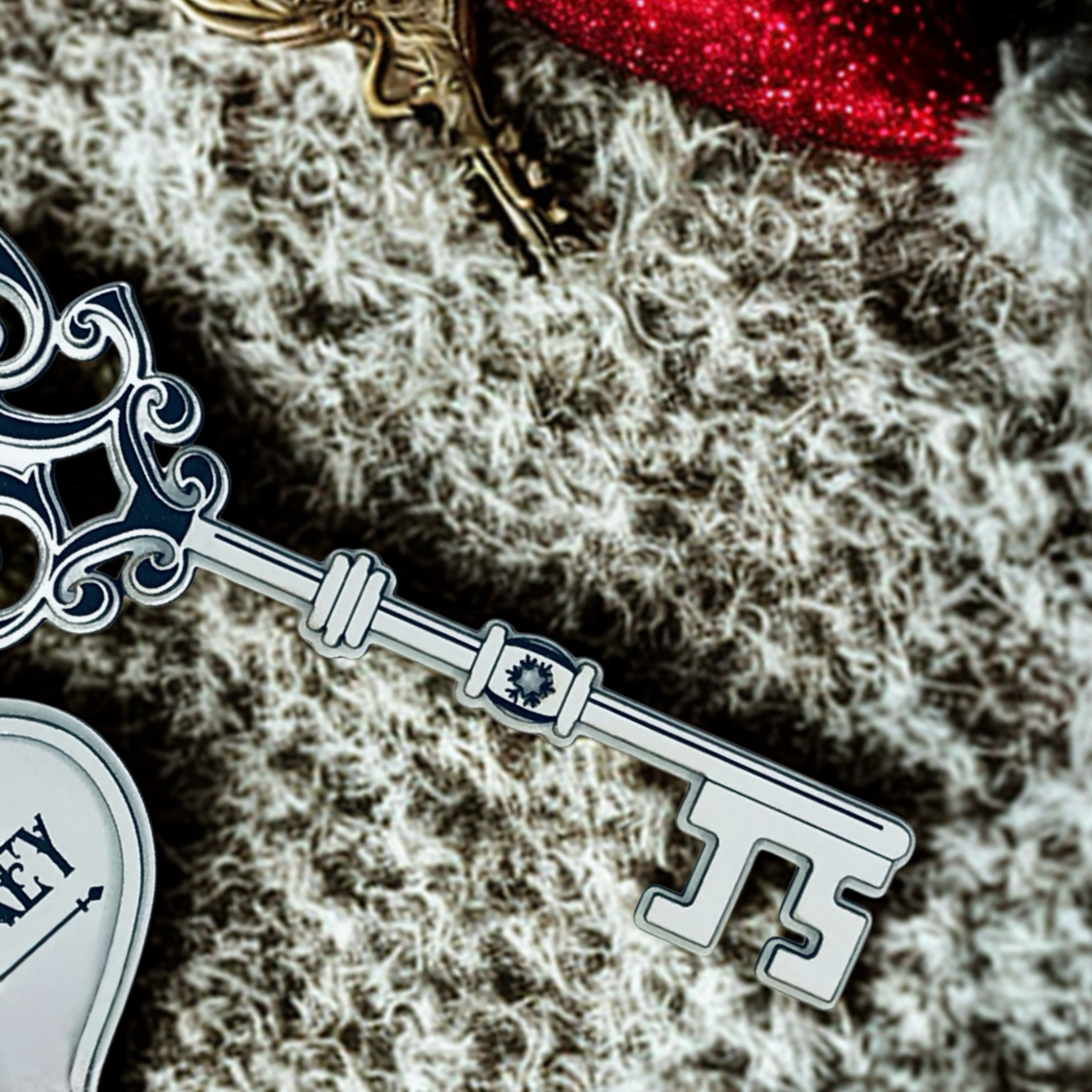 ✨ Santa’s Magic Key • Personalized Family Ornament