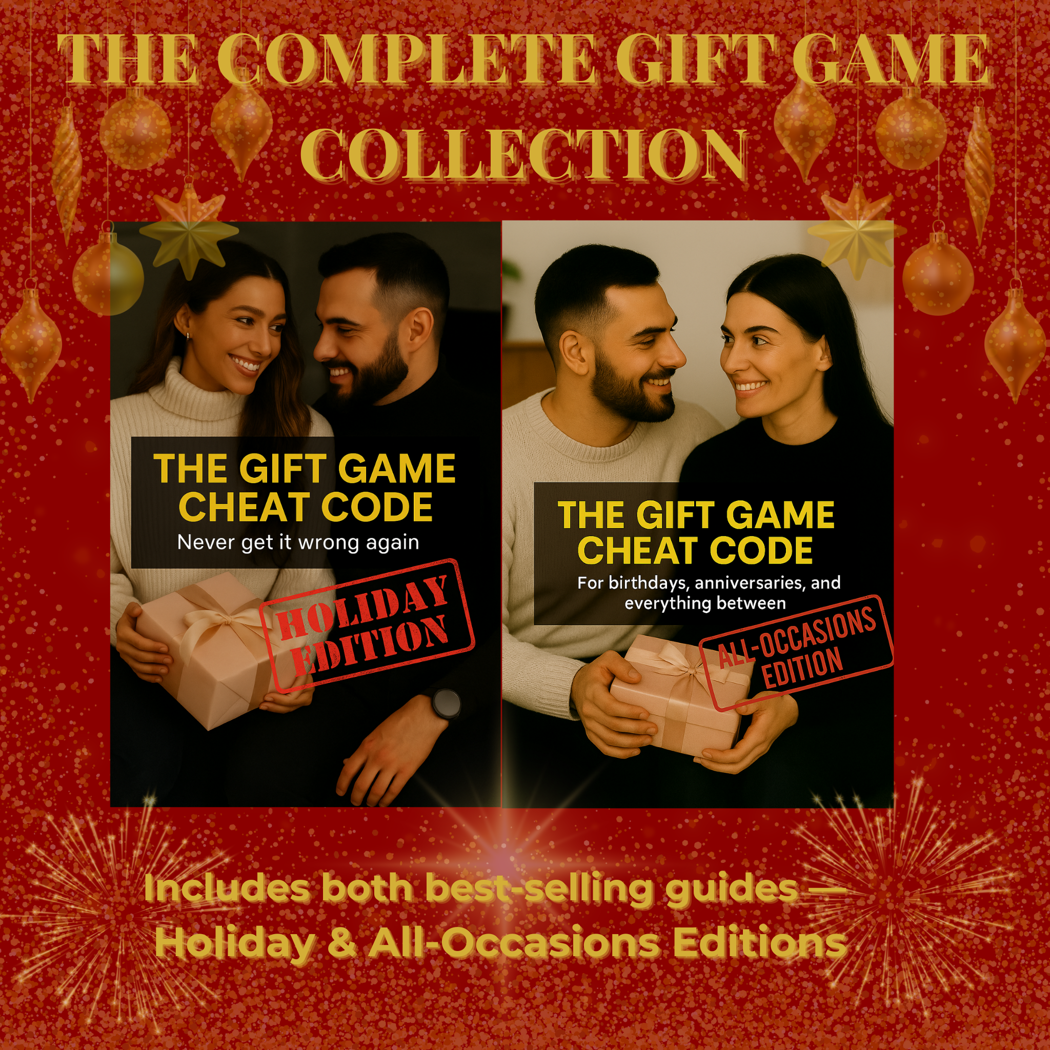 The Complete Gift Game Collection TWO Gift Guide Bundle Instant Digital Download (Because getting it right once was good — but twice? Legendary.) What to Get Her for Every Occasion