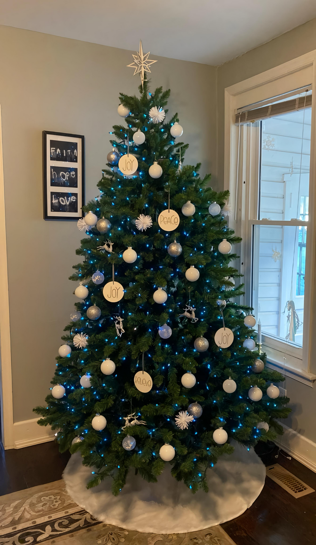 3D Wooden Christmas Star Laser Cut Tree Topper $23-$40 Red Gold Silver Natural