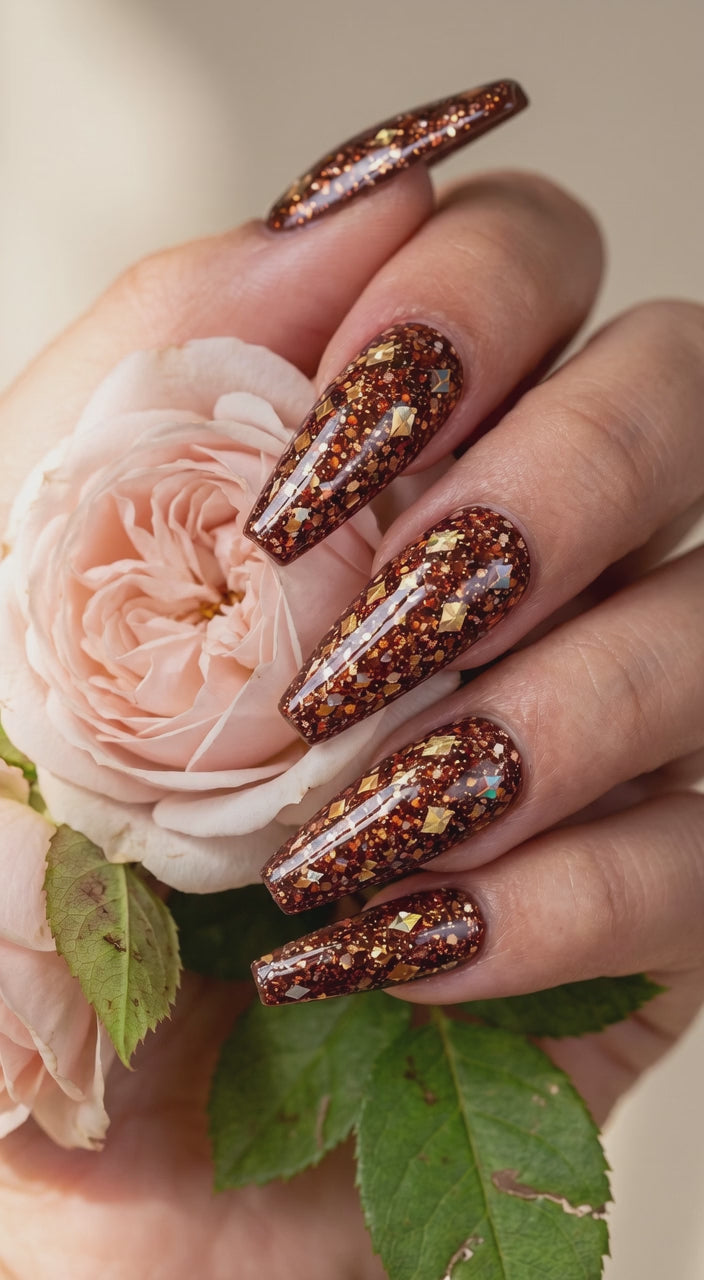 Halloween Glitterati™ Press-On Nails
